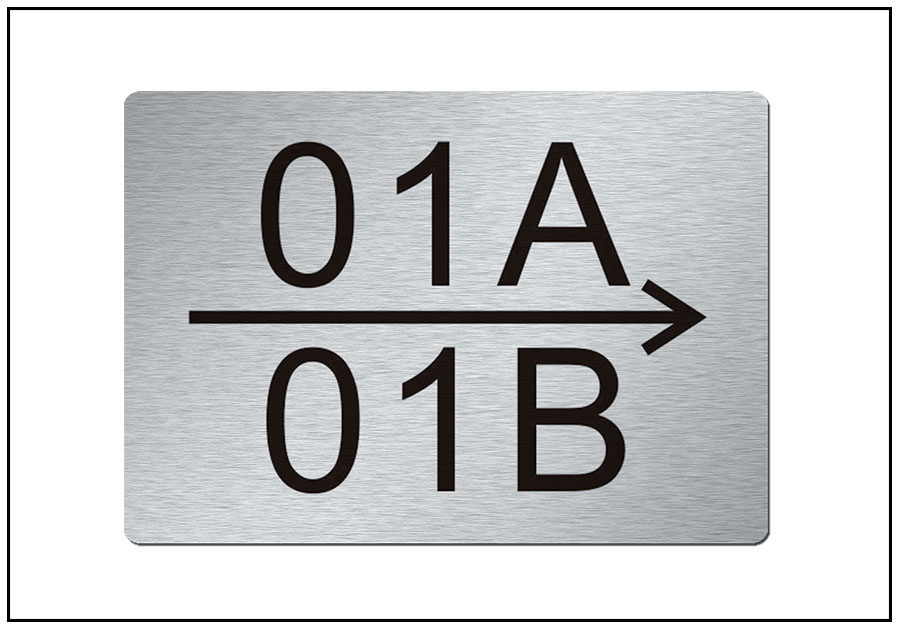 陽極氧化指示小標(biāo)牌